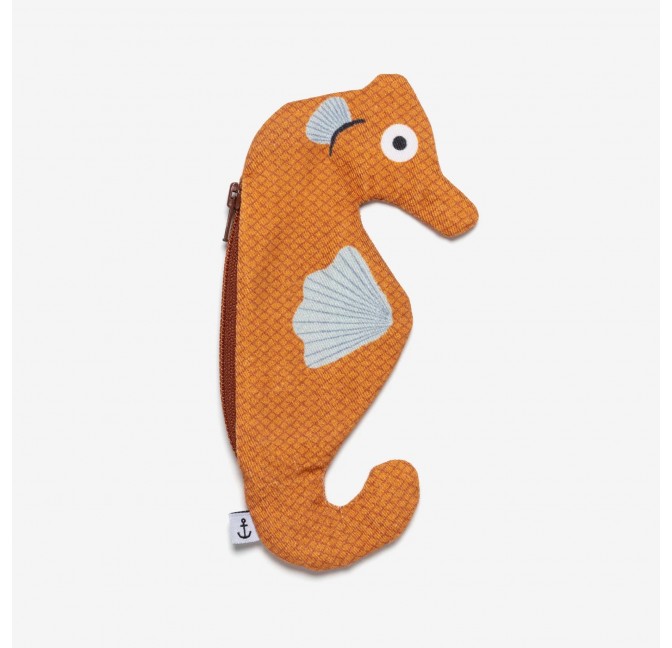 Mini zipped case seahorse - Don Fisher
