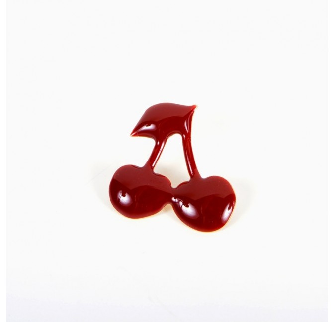 Cherry pin ruby red - Titlee Paris