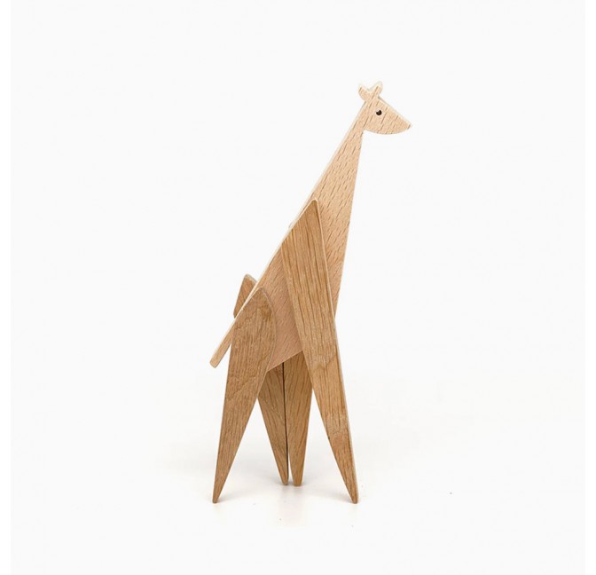 Girafe aimanté en bois - Esnaf Toys