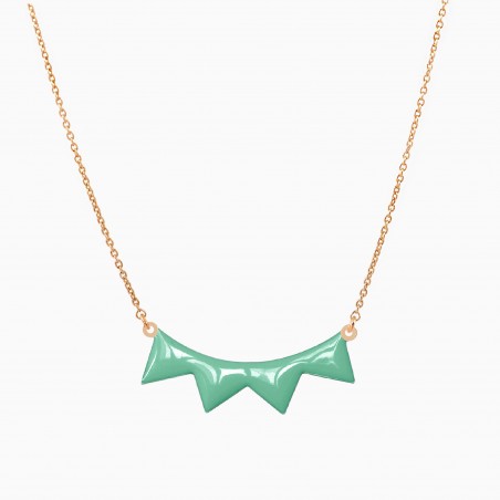 Collier Riverdale menthe - Titlee Paris