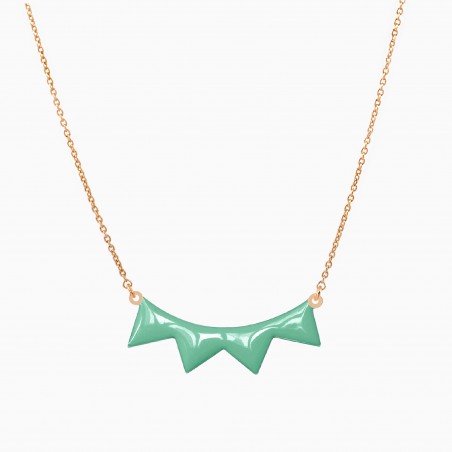 Riverdale necklace mint - Titlee Paris