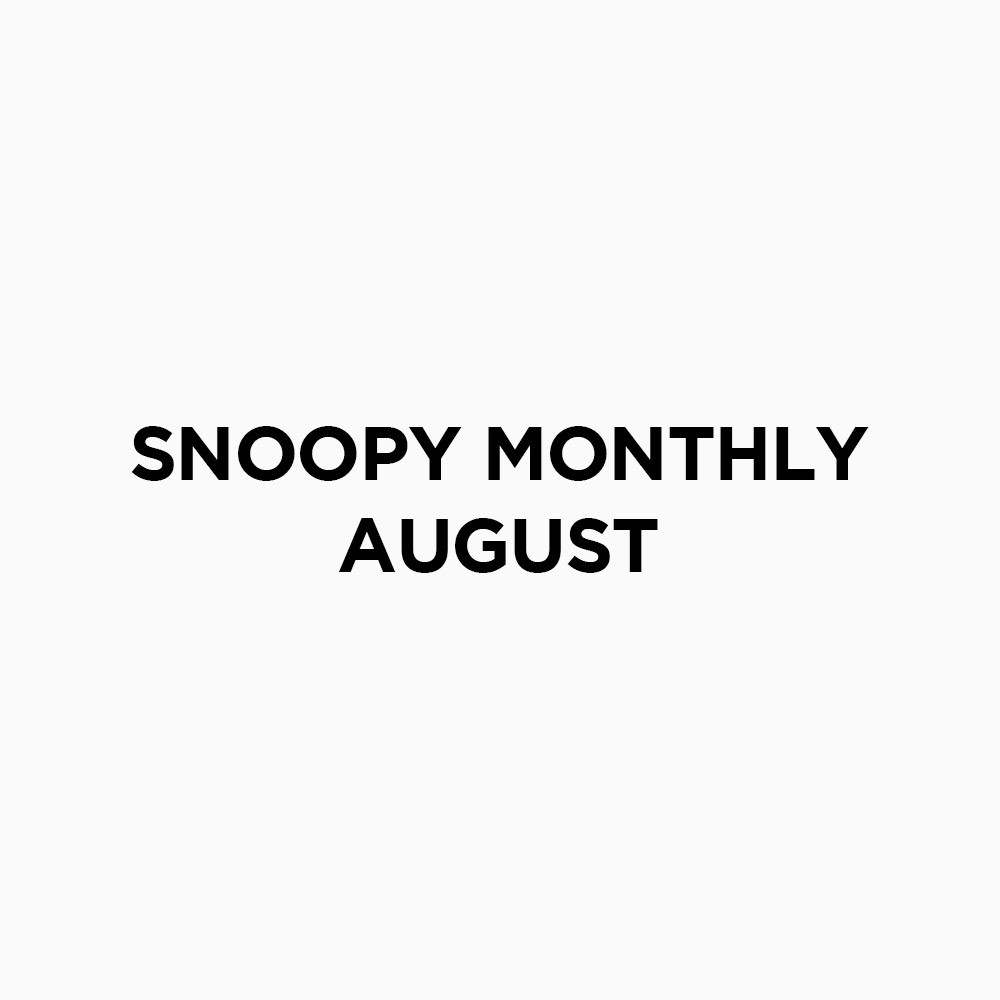 Pin's August "Snoopy Monthly" - Titlee x Peanuts