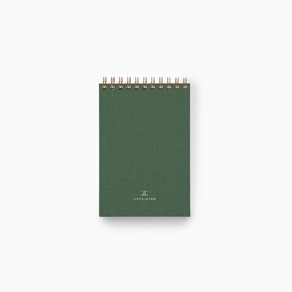 Pocket Notepad – Fern Green – Appointed