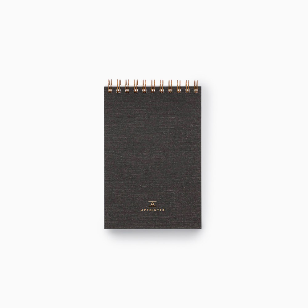 Pocket Notepad – Charcoal Gray – Appointed