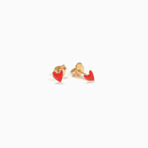 Boucles d'oreilles Grant Coquelicot