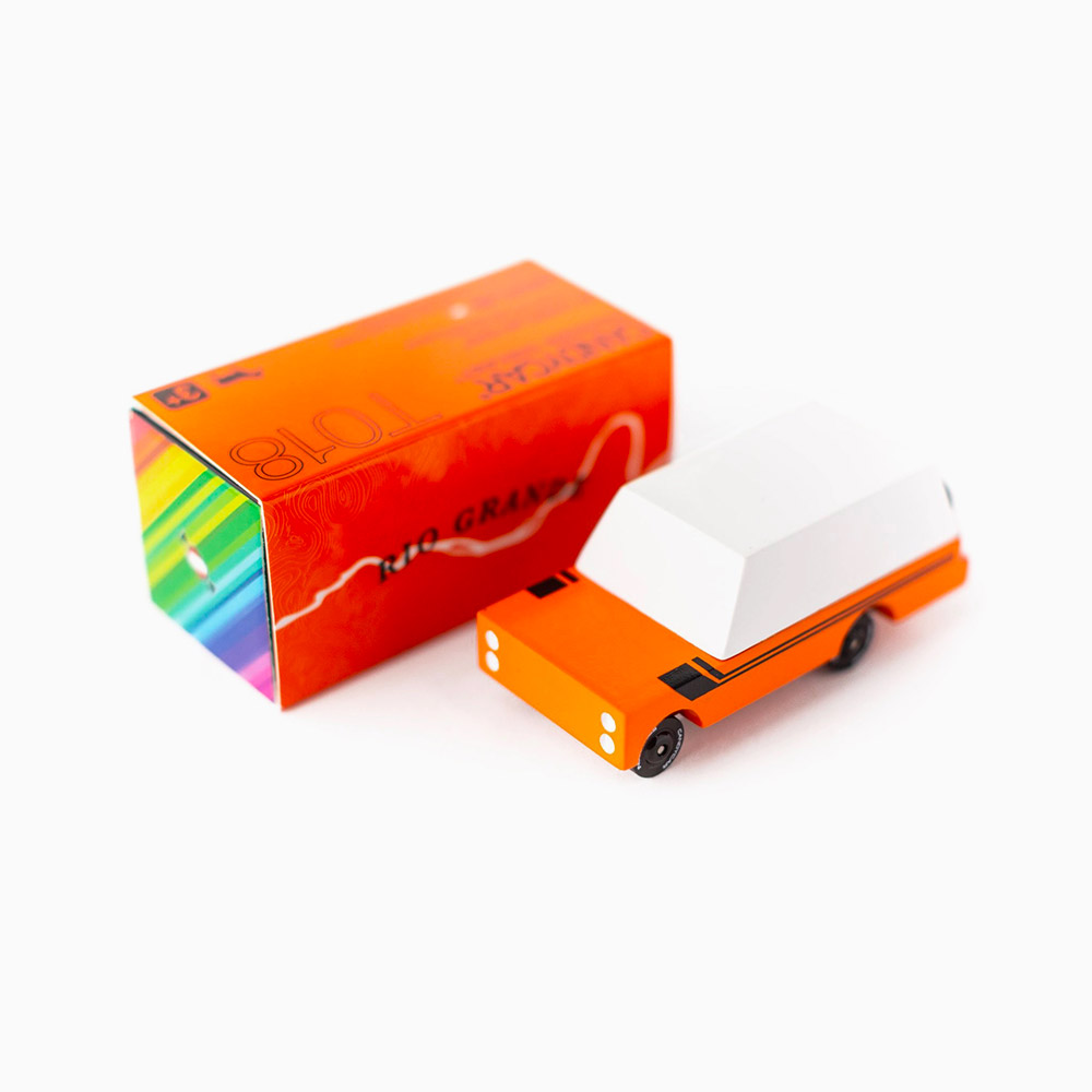 Voiture Rio Grande Mule en bois par Candylab Toys