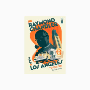 Guide touristique/plan Los Angeles de Raymond Chandler par Herb Lester Associates