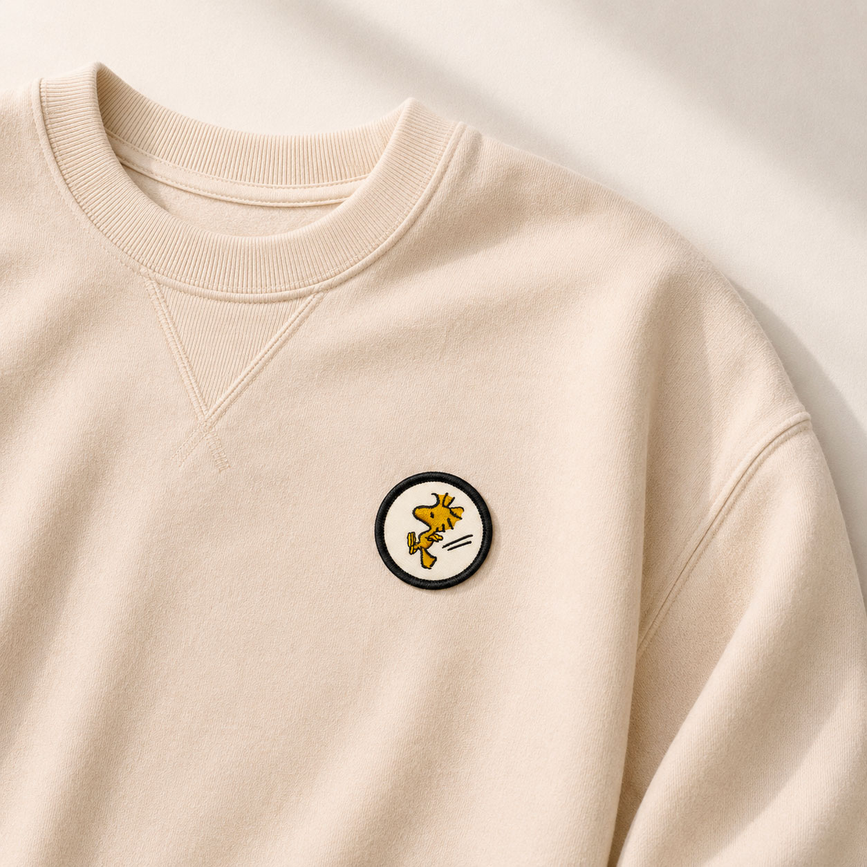 Écusson brodé Woodstock – 4 cm - Titlee x Peanuts