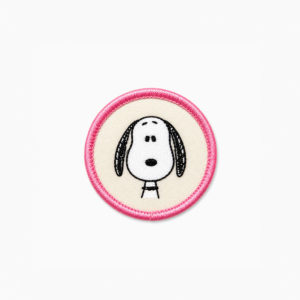 Écusson brodé Snoopy Face – 7,5 cm - Titlee x Peanuts