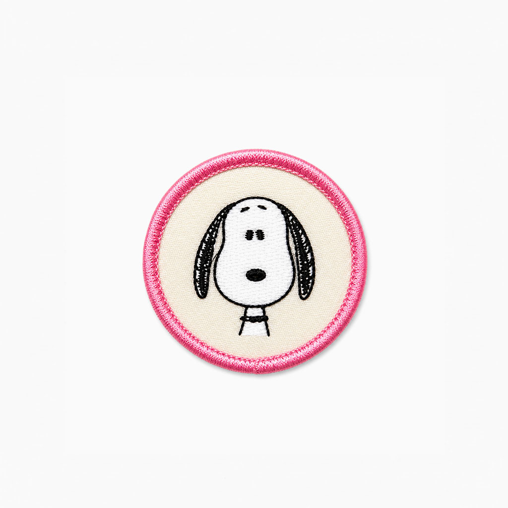Écusson brodé Snoopy Face – 7,5 cm - Titlee x Peanuts