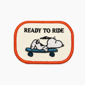Ecusson brodé Snoopy Ready to ride - Titlee x Peanuts