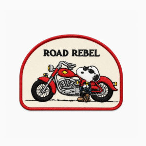 Écusson brodé Snoopy Road Rebel