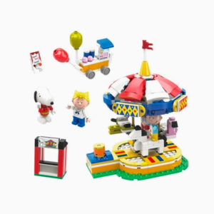 Set de construction Snoopy Circus in Town – Manège – K-Wonderland