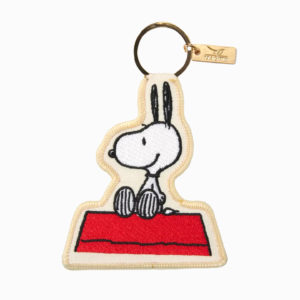 Grand porte-clés ou bijou de sac Snoopy House par Magpie