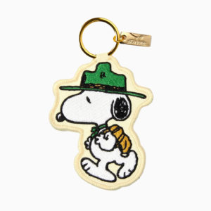 Grand porte-clés ou bijou de sac Snoopy Scout par Magpie