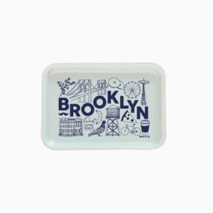 Mini plateau Brooklyn en fibre de verre, fabriqué aux Etats-Unis par Maptote
