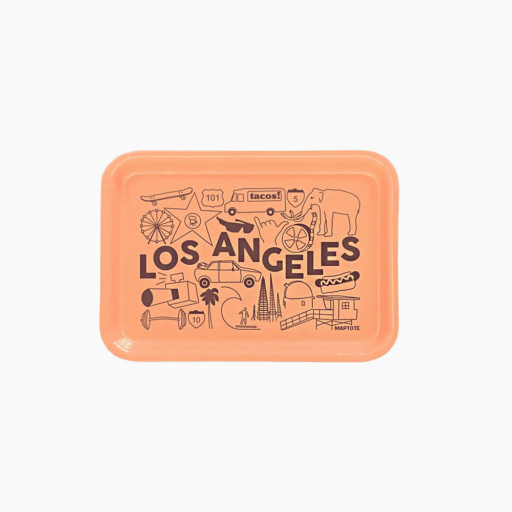 Mini plateau en fibre de verre "Los Angeles" par Maptote