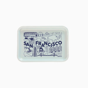 Mini plateau San Francisco en fibre de verre par Maptote