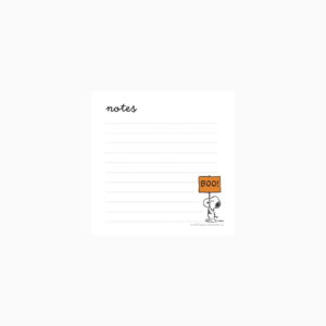 Bloc-notes Snoopy "Boo" 10x10 cm Titlee x Peanuts