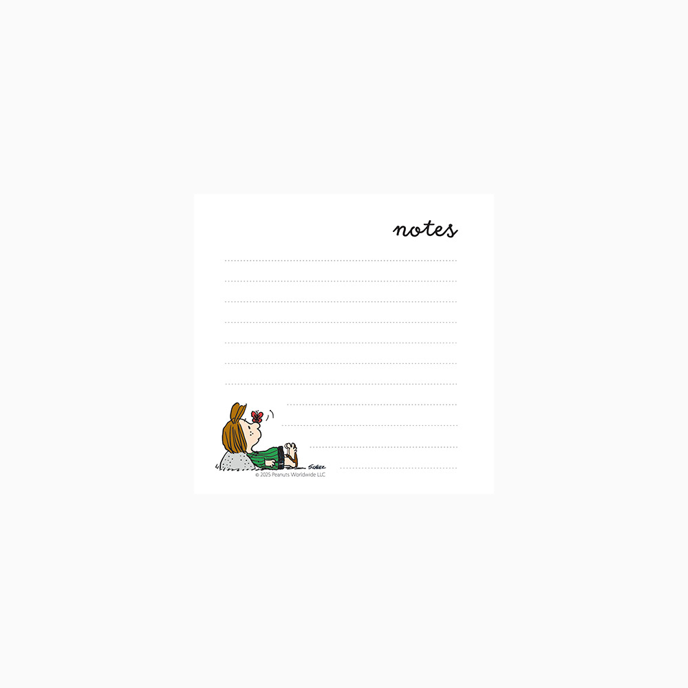 Bloc-notes Snoopy "Peppermint Patty" Titlee x Peanuts