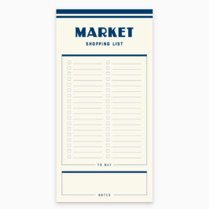 Bloc-notes Market List – Ruff House Print