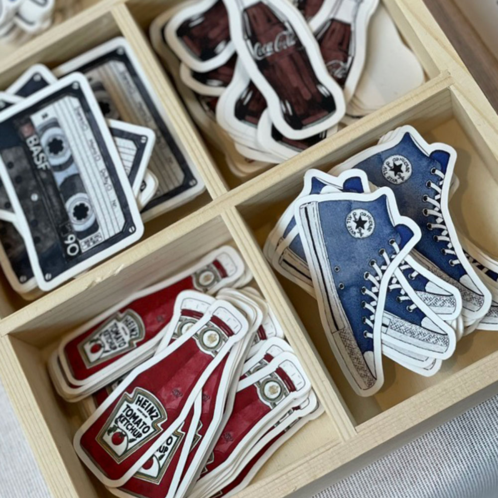 Stickers effet Soft Touch par Séverine Balanqueux