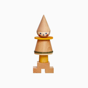 Figurine en bois à empiler n°01 fabriqué en Pologne par Wooden Story