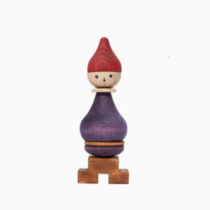 Figurine en bois à empiler n°06 fabriqué en Pologne par Wooden Story