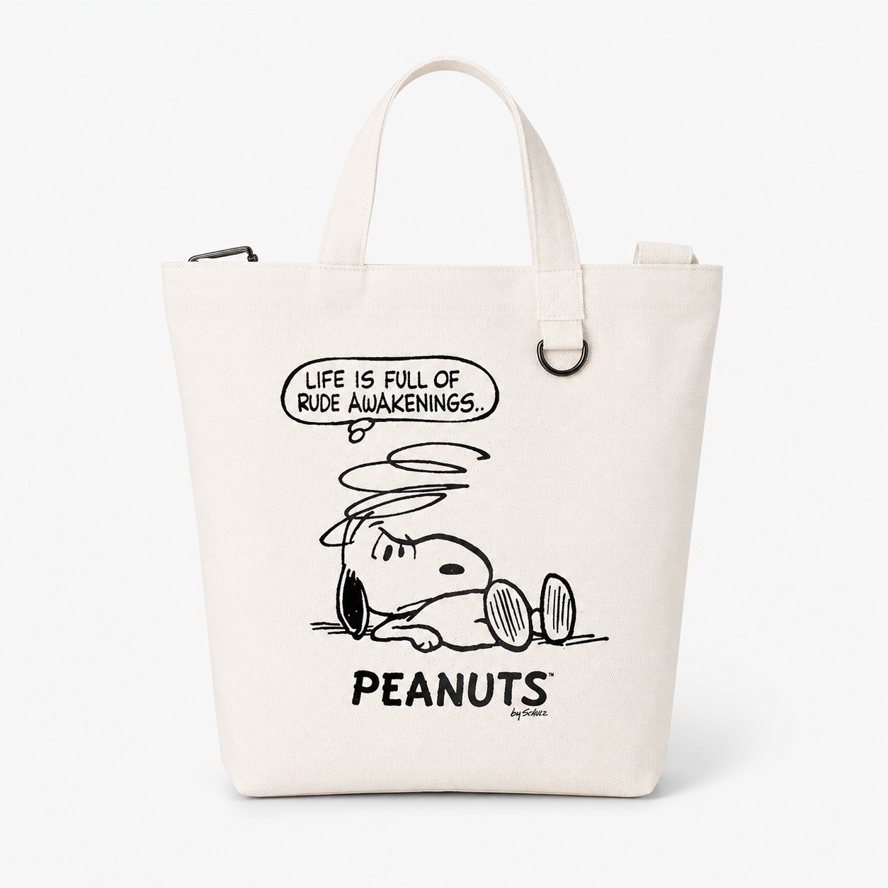 White Snoopy Tote Bag