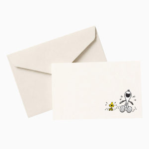 Mini carte Snoopy Hahaha avec mini-enveloppe