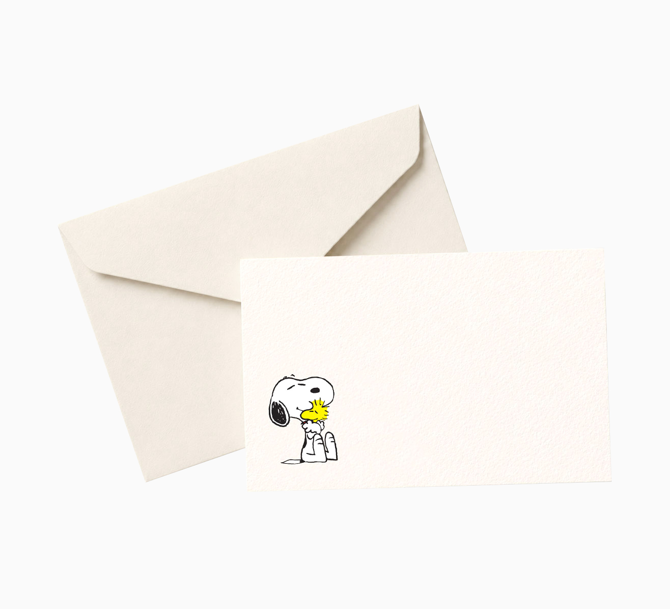 Mini carte Snoopy Hug avec mini-enveloppe