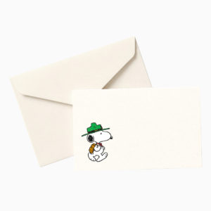 Mini Snoopy Scout card with mini envelope